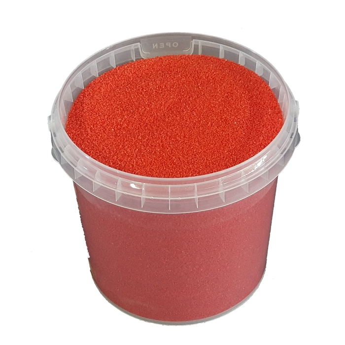 Kwarts 1 ltr bucket red