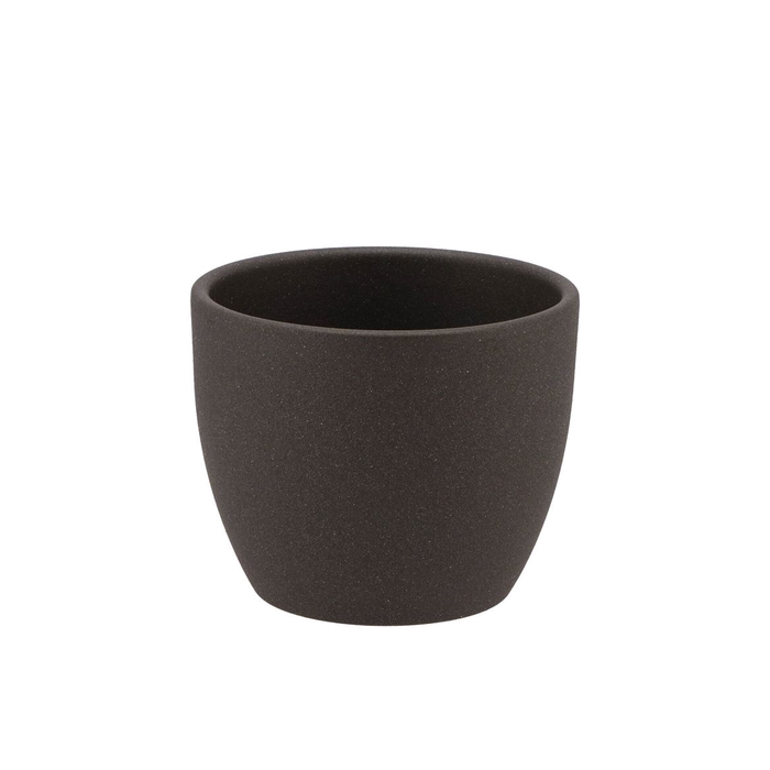 <h4>Ceramic Pot Dark Grey 8cm</h4>