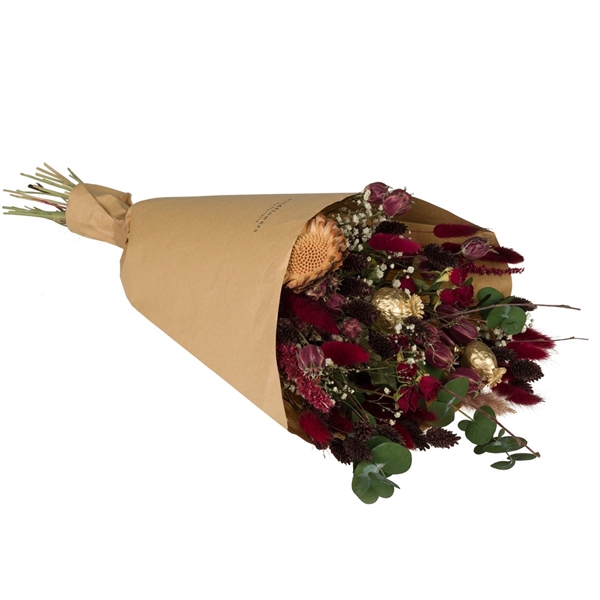 <h4>Droogbloemen-Field Bouquet Large 60cm-Scarlet Red</h4>
