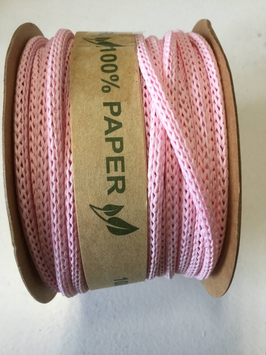 PAPERY CORD 25MX4MM PINK