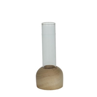 <h4>Glass tube+foot d02 10cm</h4>