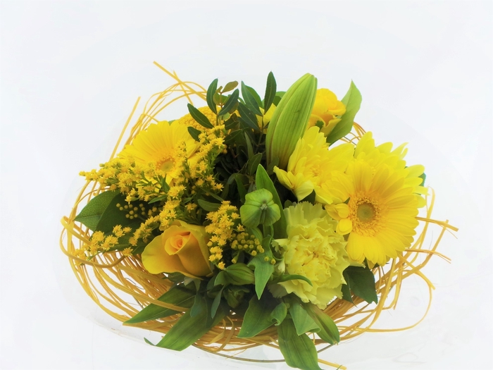 <h4>Bouquet sisal medium yellow</h4>