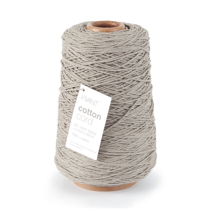 <h4>Draad Cotton cord 2mm 500m</h4>