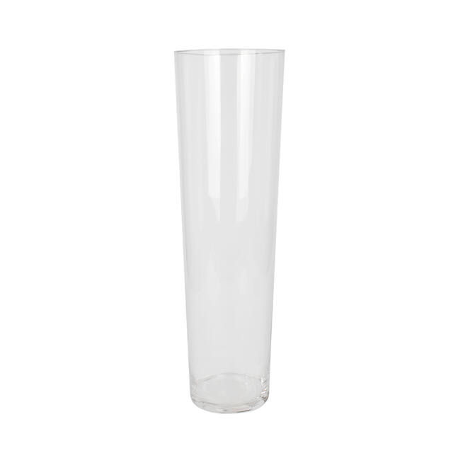 Vase Pretoria glass Ø18xH60cm HC