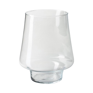 Glass Vase Fleur d17*22cm