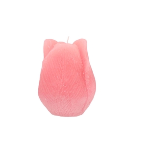 Candle Tulip Blush Pink 9x11cm