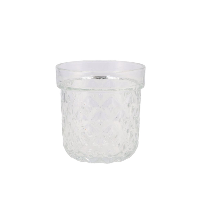 <h4>Glass Pot Barokruit 13x14cm</h4>