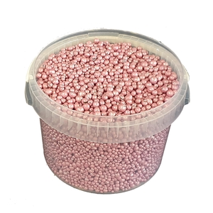 Terracotta pearls 3ltr bucket pink