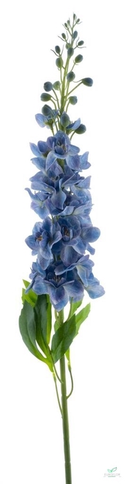 SILK FLOWERS - DELPHINIUM SPRAY ROLAND BLUE 87CM