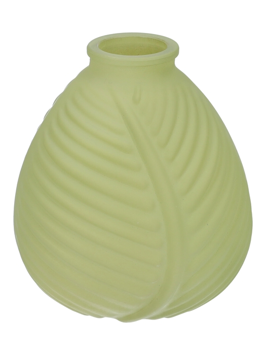 <h4>DF02-590134100 - Vase Flora d5/14xh16 matt olive green</h4>