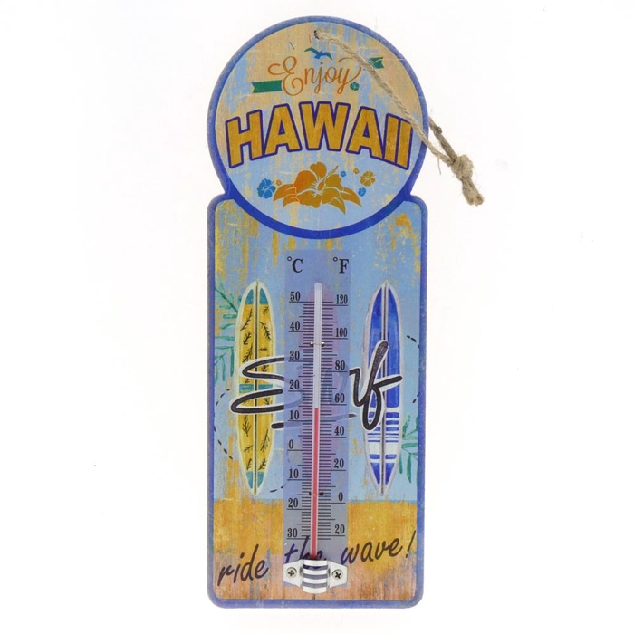 <h4>Thermometer Mdf Hawaii 27x10</h4>