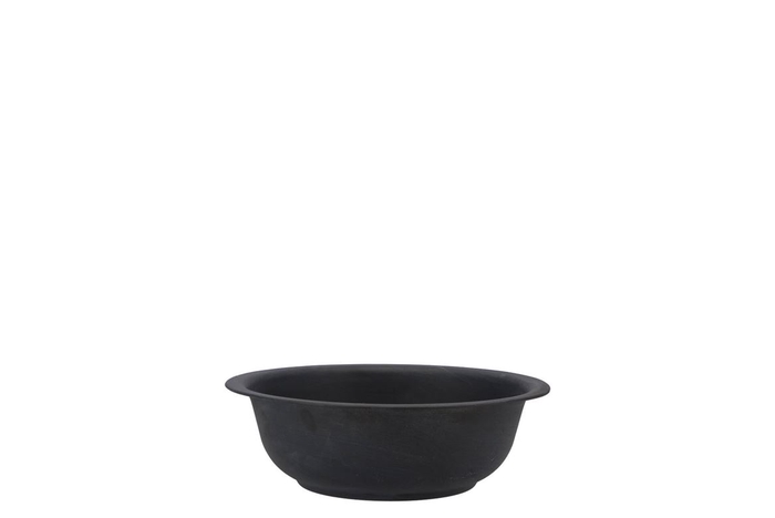 Zinc Basic Black Bowl 19x7cm