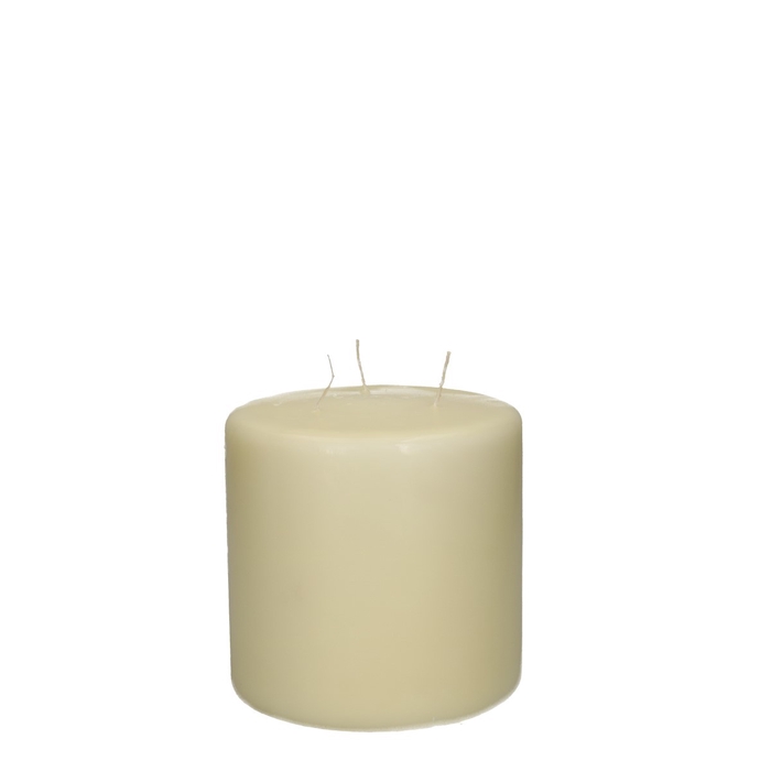 Candle Cylinder+3wich d15*15cm