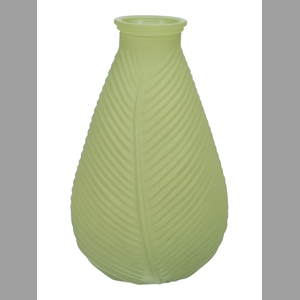 DF02-590134400 - Vase Flora d6/14xh23 matt olive green
