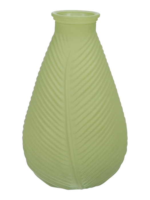 <h4>DF02-590134400 - Vase Flora d6/14xh23 matt olive green</h4>