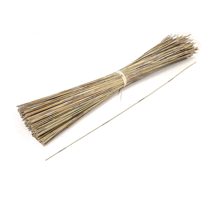 <h4>Wooden stick length 70cm ± 400stem per bundle Frosted White</h4>