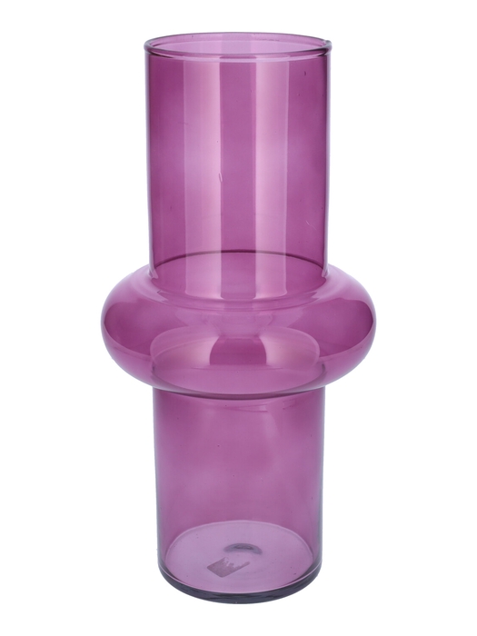 <h4>DF02-883903600 - Vase Edra d10/15xh31 purple transp Eco</h4>