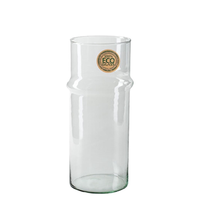 <h4>Glass Eco vase Funky d11*25cm</h4>