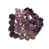 Bouquet mix 25stems per bq wax Purple