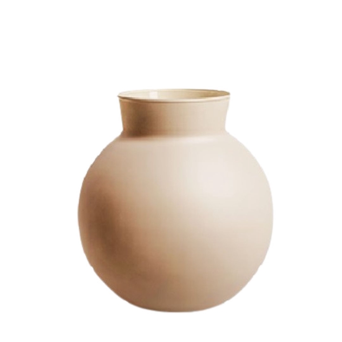 <h4>Glass Eco Ball vase col.d09/17*17cm</h4>