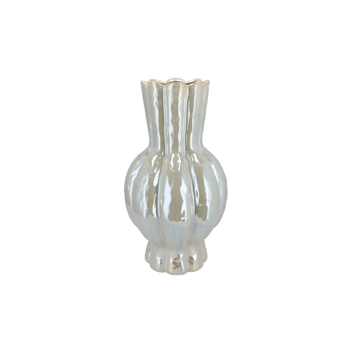 <h4>Garlic Pearl High Vase 23x40cm</h4>