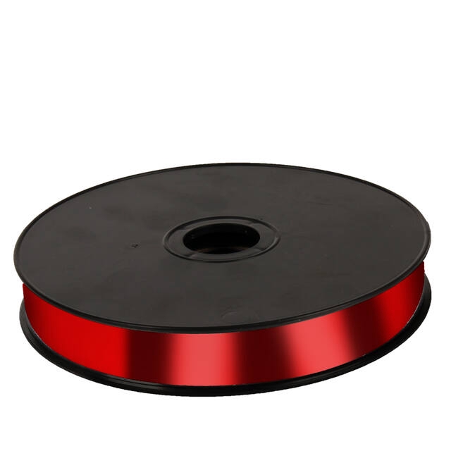 Mirror curling ribbon 19mm x75y  red 15
