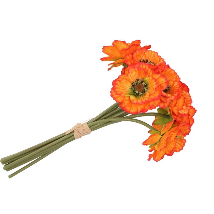 <h4>Silk Poppy Orange 9x 33cm</h4>