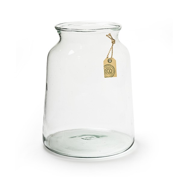 <h4>Glass Eco vase Eddy d17/23*30cm</h4>
