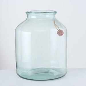 Vaas Eco-Glas, H 42 cm, Transparant