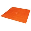 Decolux Silk 60x60cm + cross ø 8cm orange