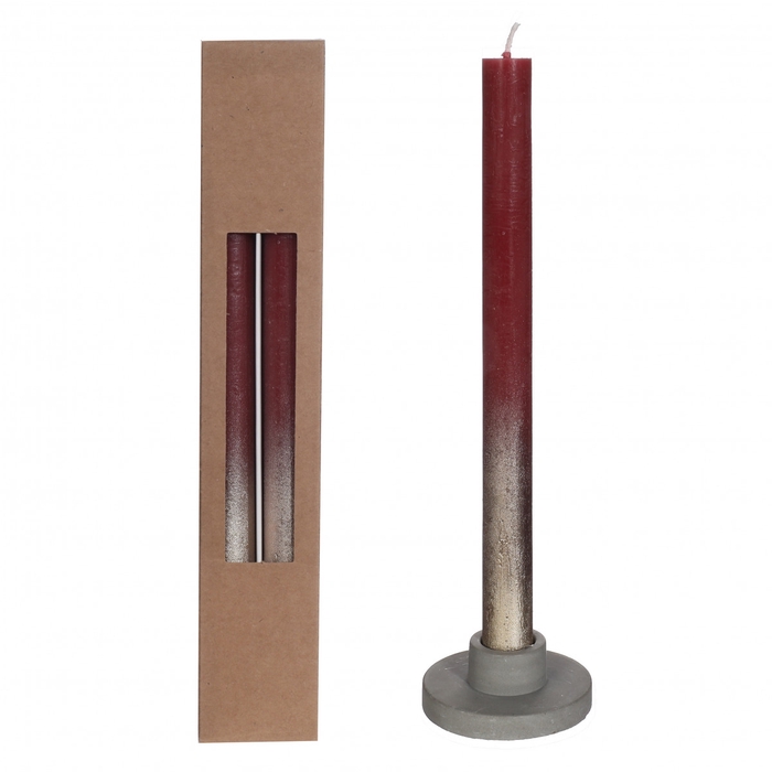 <h4>Candle gold spray d2 1 25cm x2</h4>
