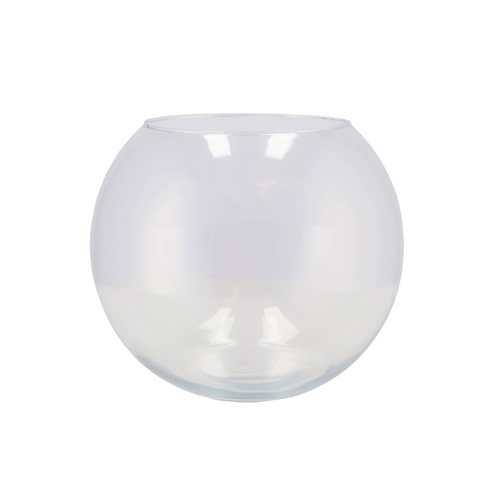 <h4>Glass Vase Shpere 26x24cm</h4>
