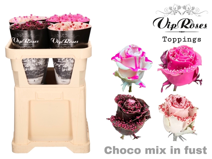 <h4>Rosa la paint choco mix in bucket</h4>
