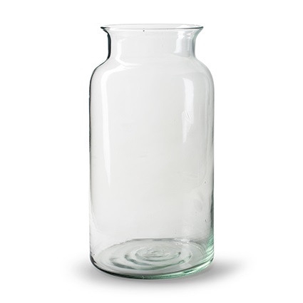 Glas Eco flesvaas d19*35cm