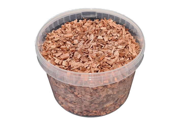 Wood chips 10 ltr bucket Copper