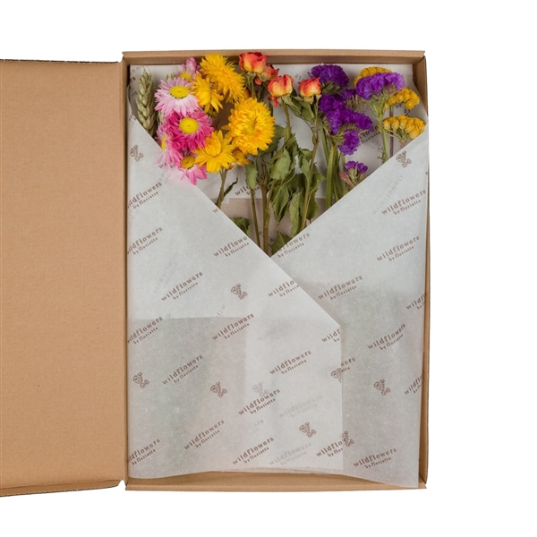 Droogbloemen-Flowers in Letterbox 30cm-Multi