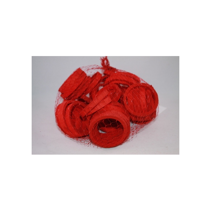 <h4>BAMBOO RINGS 5-6CM ROOD</h4>