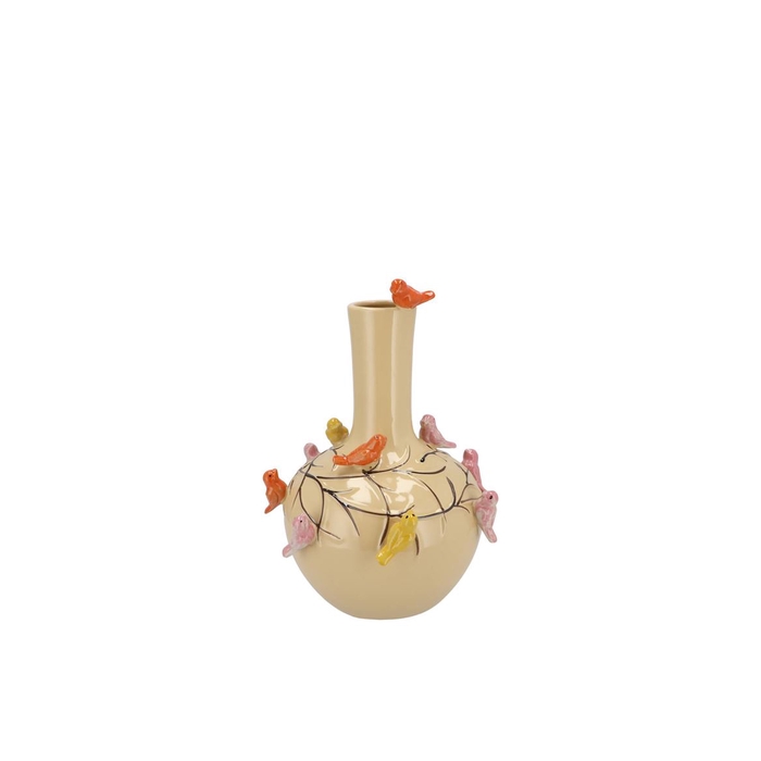 <h4>Bird Vase Sand Tube 13x15cm</h4>