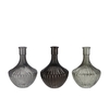 Dayah Shade Of Grey Glass Vase 17x24cm