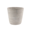 Concrete Pot Round Grey 21x21cm