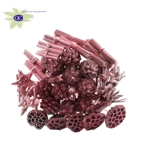 Bouquet Mix 40 stems Metallic Pink + Glitter