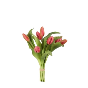 Kunstbloemen Tulipa boeket 32cm x7