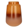 DF02-666004200 - Vase Rosie d10.4/17xh24.2 brown matt/transp