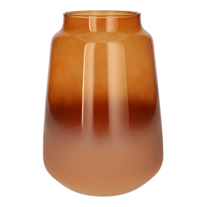 DF02-666004200 - Vase Rosie d10.4/17xh24.2 brown matt/transp