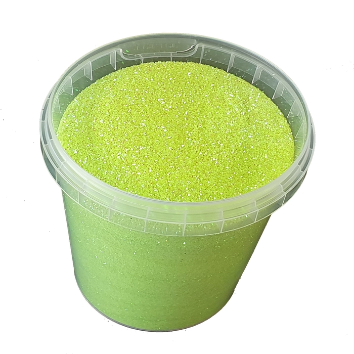 <h4>Glitters 400gr in bucket Green</h4>