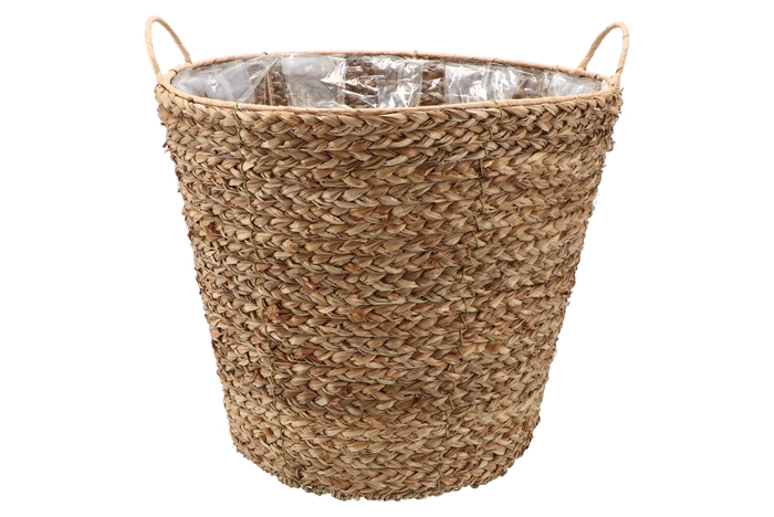 Seagrass Levi Basket Pot Natural 38x33cm