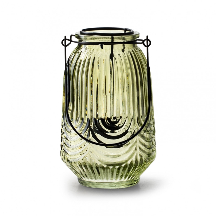Glass Hurricane vase Romee d9.5*15cm