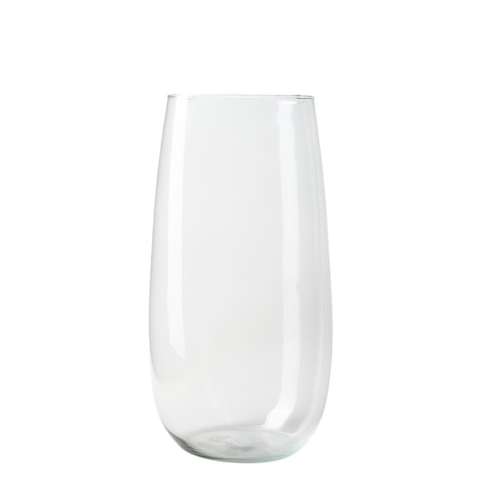<h4>Glass Vase taper d23*44cm</h4>