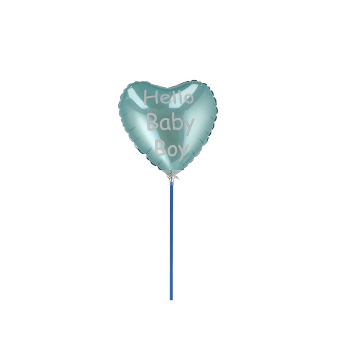 <h4>Pick Balloon Hello Baby Boy 18x11x55cm</h4>