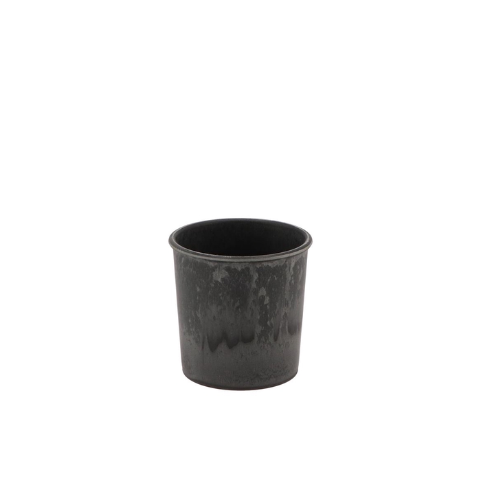 <h4>Melamine Grey Pot 9x7x9cm</h4>